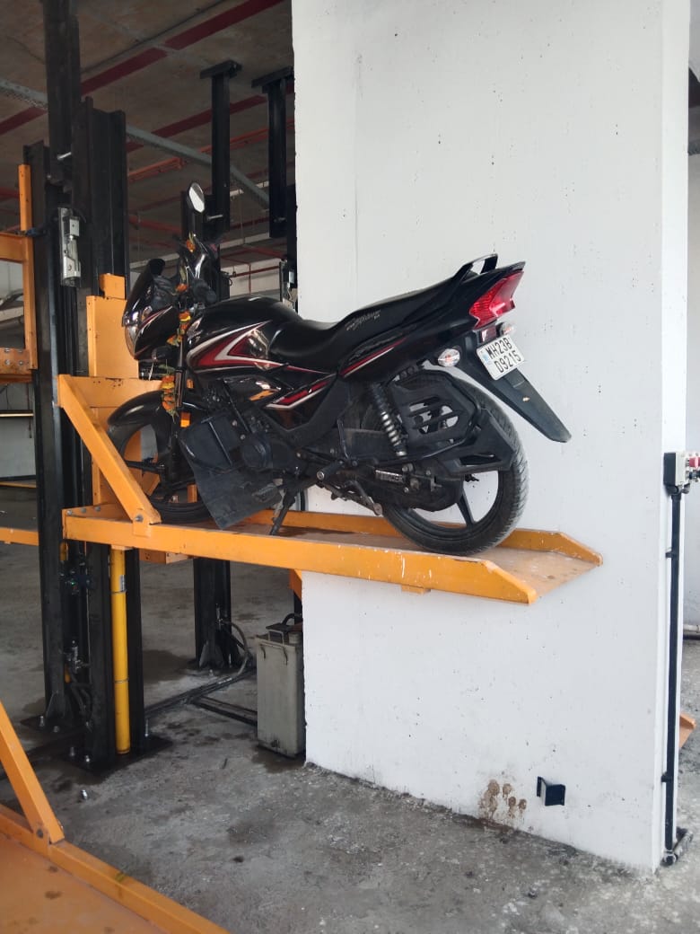 Bike Stack Parking System